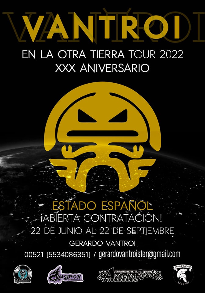 Vantroi En La Otra Tierra Tour 2022